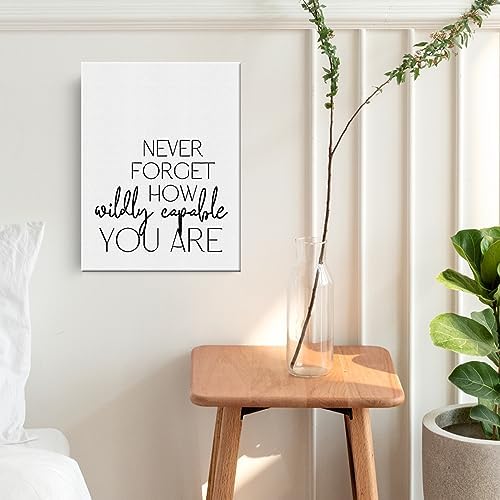 Inspirational Office Decor Canvas Wall Art Framed Positive Quotes - Image 2