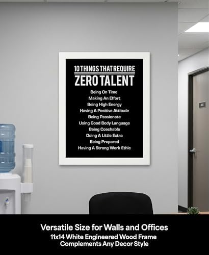 10 Things That Require Zero Talent Wall Art - Image 3