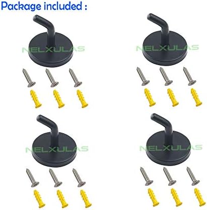 Classic Black Stainless Steel Heavy Duty Coat Hook, Durable Robe Hanger Wall - Image 2