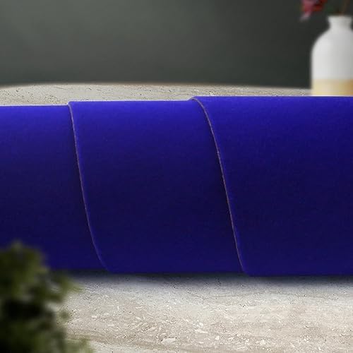 Blue Large Size Self Adhesive Soft Velvet Drawer Liner DIY Fabric Felt Liner - Image 4