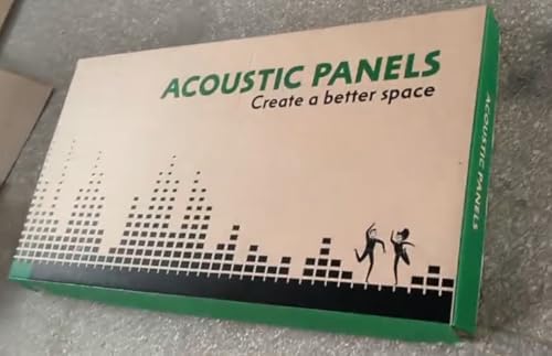 TO-TH Large Acoustic Panels Noise Reducing Sound Wall Panel 10 Pack - Image 2