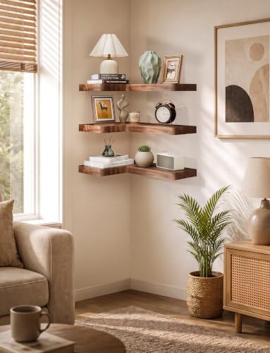 BATODA Corner Floating Shelves 17” x 12” - Image 6
