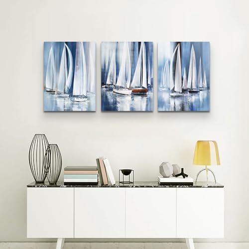 3 Piece Framed Canvas Wall Art For Living Room Large Size Bedroom Wall Decor - Image 4