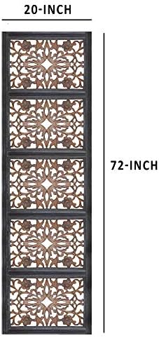 Benzara Rectangular Wall Panel - Image 5