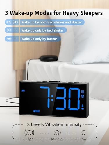 Vibrating Alarm Clock for Heavy Sleepers - Image 2