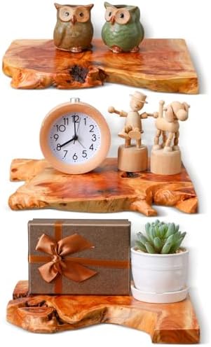 Pinkunn 3 Pcs Corner Floating Shelves by Pinkunn