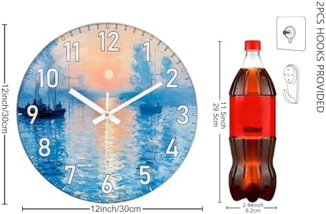 12 Inch Wall Clocks Battery Operated - Image 3