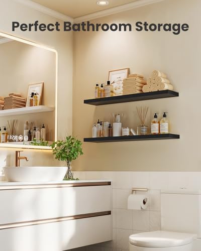 Amada 23.6" Floating Shelves for Wall Decor & Storage - Image 5