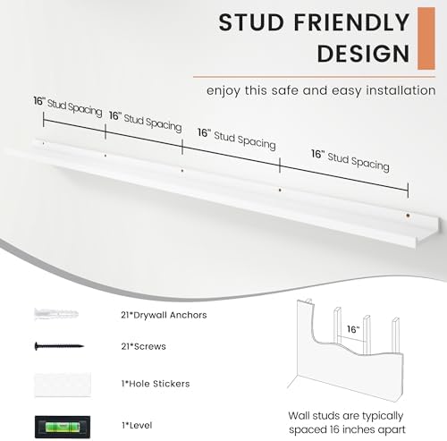 FLYJOE Floating Picture Ledge Shelves - Image 5