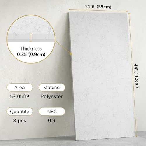 TONOR Large Acoustic Panels Self-Adhesive, Acoustic Wall Panels - Image 4