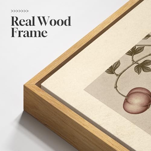 Large Framed Vintage Floral Botanical Wall Art - Image 5