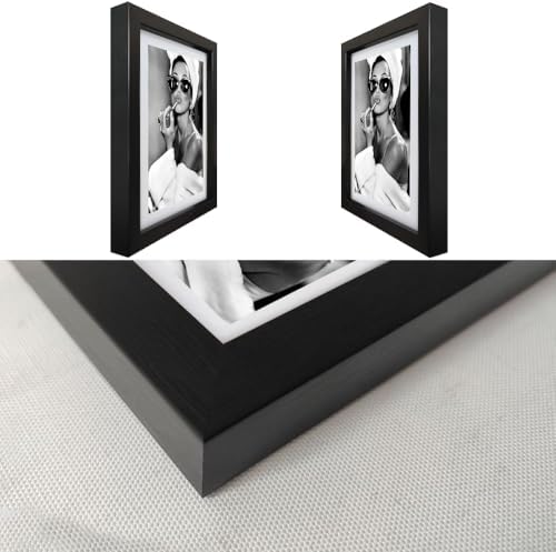 Audrey Hepburn Lips Wall Art Black and White Bathroom Home Canvas Print Trendy - Image 3