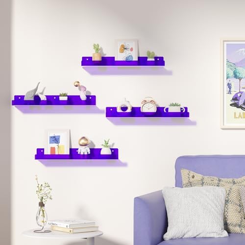 upsimples 4 Pcs 15" Acrylic Shelves - Image 2