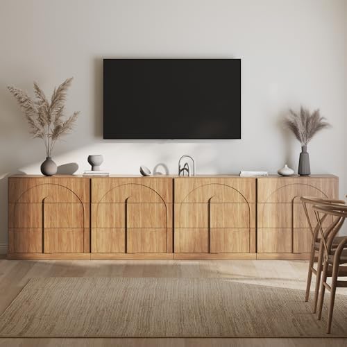 BELLEZE Bijou Set of 4 31.5" TV Stand & Entertainment Centers - Image 5