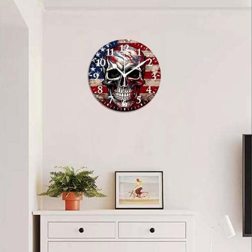 Battery Operated Quartz Wall Clocks Non-Ticking Silent Modern Wall Clocks - Image 6