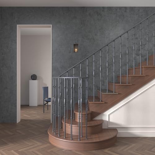 3yecao Grey Concrete Wallpaper Peel and Stick Gray Concrete Contact Paper - Image 2