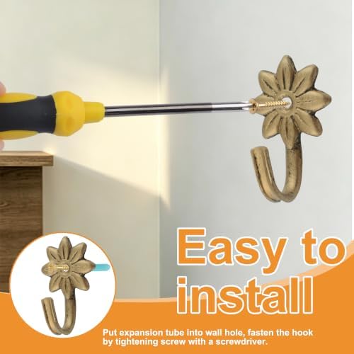 MOROBOR Flower Decorative Wall Hooks - Image 7