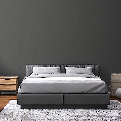 Arthome 23.6''x200'' Dark Grey Contact Paper, Self Adhesive Wallpaper - Image 3
