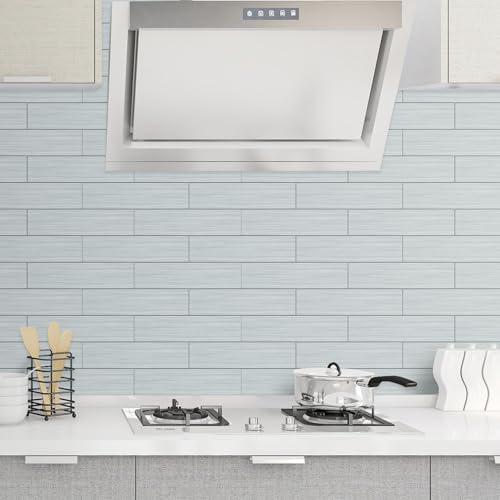 AULIGET 3" x 12" Peel and Stick Backsplash Wall Tiles, PVC Composite Stick on - Image 5