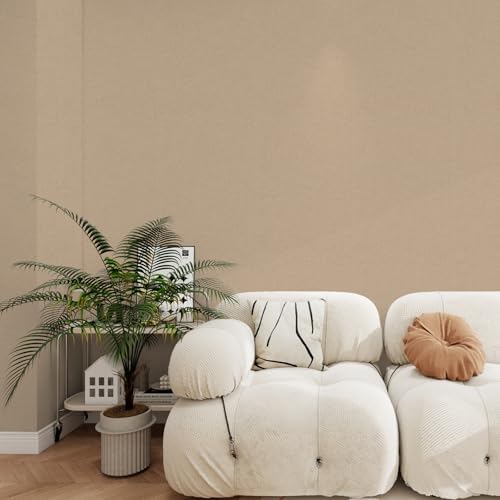 Grasscloth Peel and Stick Wallpaper Brown Textured Contact Paper, Countertop - Image 5