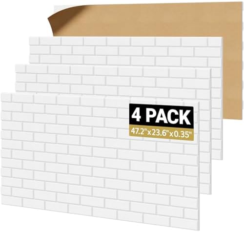 TONOR Brick Pattern Acoustic Panels, Wall Panels by TONOR