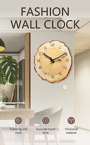 12 Inch Annual Ring Wall Clock - Image 4