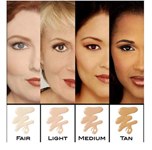 EVE PEARL HD Liquid Foundation Treatment Every Day Long Lasting Make Up Hydrates Aging Skin Fresh Natural Matte Cover Minerals Makeup (Light)