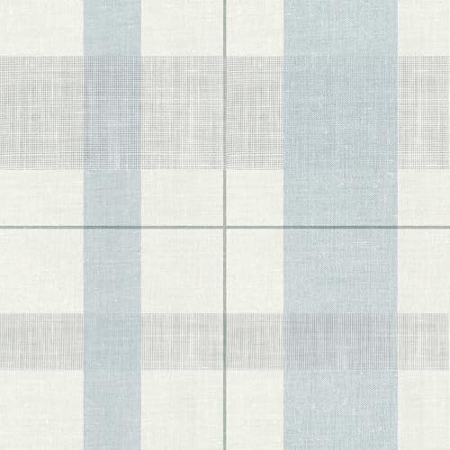 Timeet Modern Peel and Stick Wallpaper Wallpaper Blue Gray Boho Contact Paper by Timeet