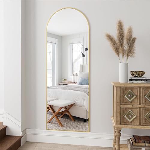 Dewfig Arched Full Length Mirror - Image 4