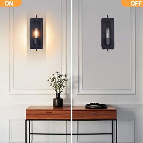 Maylaywood Industrial Wall Sconces Set of 2 Large - Image 4