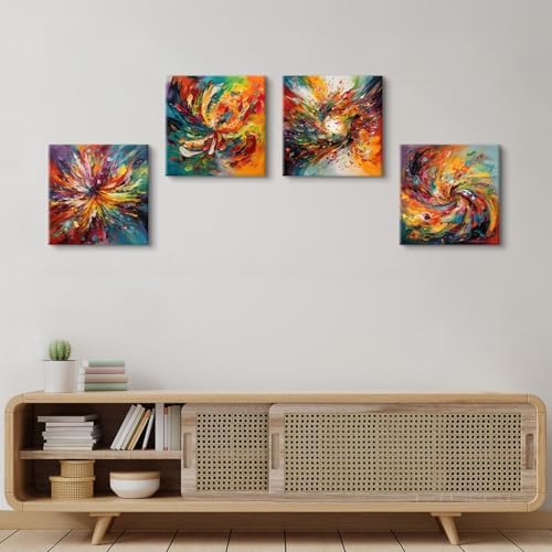 BL BORLINART Colorful Abstract Wall Art - Image 4