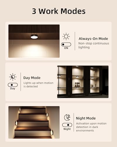 EZVALO RGB Under Cabinet Puck Lights - Image 6
