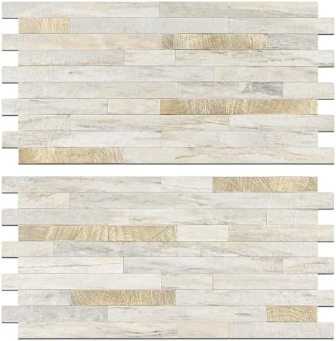 STICKGOO 2 Sheets Peel and Stick Backsplash Tile, Stick on Backsplash by STICKGOO