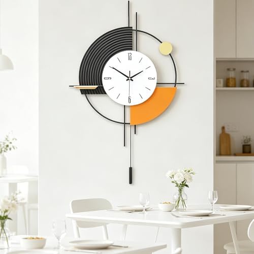Large Wall Clock for Living Room Decor, 17.7x31inch - Image 6