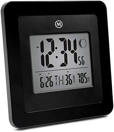 MARATHON Moon Phase Digital Wall Clock by Marathon