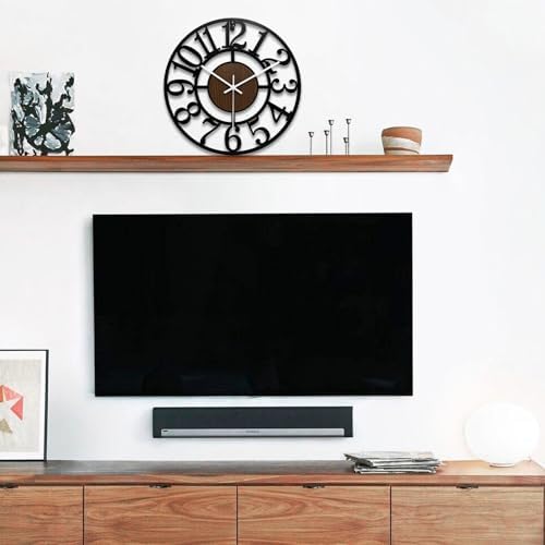 16 Inch Large Outdoor Clock Silent Battery Operated - Image 6