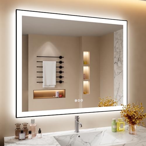 48x40 Inch LED Bathroom Mirror by ISTRIPMF