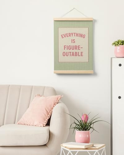 FGFK Everything Is Figureoutable Positive Affirmations Wall Art Poster Hanger - Image 7