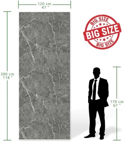 Marble Peel and Stick Waterproof Wall Paneling, Covers 38.75 Sq. Ft. - Image 2