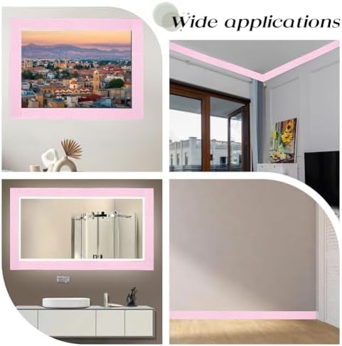 CRASPIRE 7.55Ftx2.32In Plastic Molding Trim Vintage Pink Crown 3D Printing - Image 4