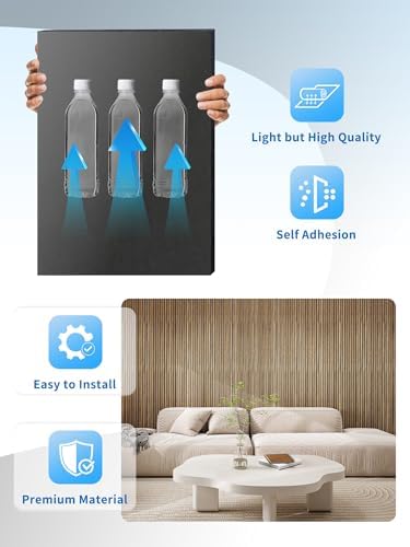 3D Wall Panels Peel and Stick, 2 Packs - Image 5