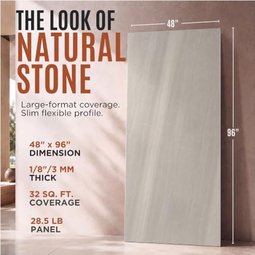Sand Stone Limestone Flexible Clay Stone 12"x12" Wall Panel Sample - Image 3