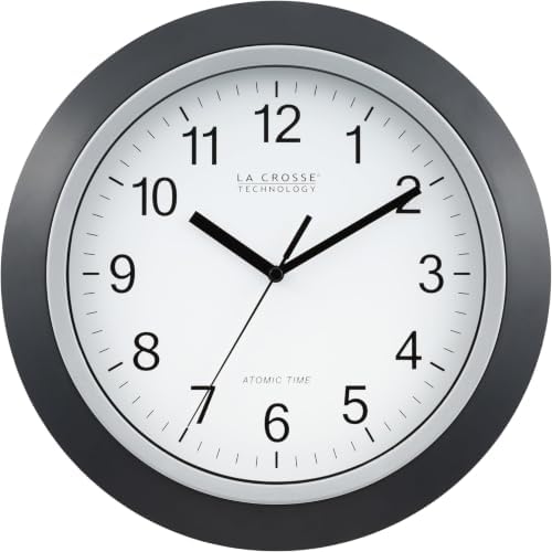 La Crosse Technology WT-3129B 12 Inch Atomic Analog Wall Clock by LaCrosseTechnology
