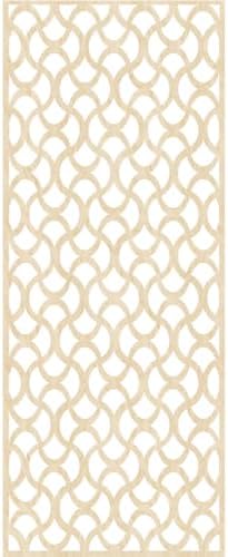 Resort Decorative Pierced Fretwork Wood Wall Panels, 19 3/8"W x 49 3/8"H x 1/4"T - Image 2