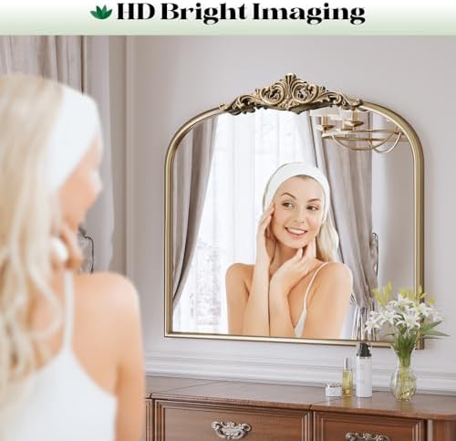 Antique Gold Mirror - Image 3