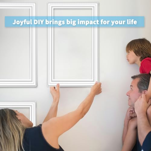 Art3d Premade Bilinear Frame Wainscoting Molding Set, 6 Separate Frame - Image 7