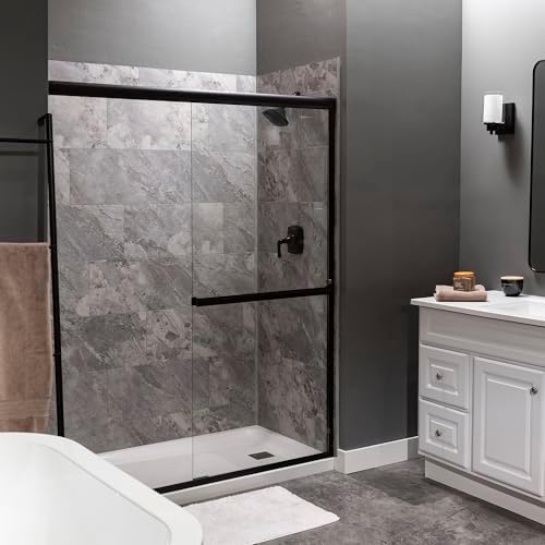 Palisade 23.2 in. x 11.1 in. Vinyl Wall Tiles in Silver Lake - Image 2