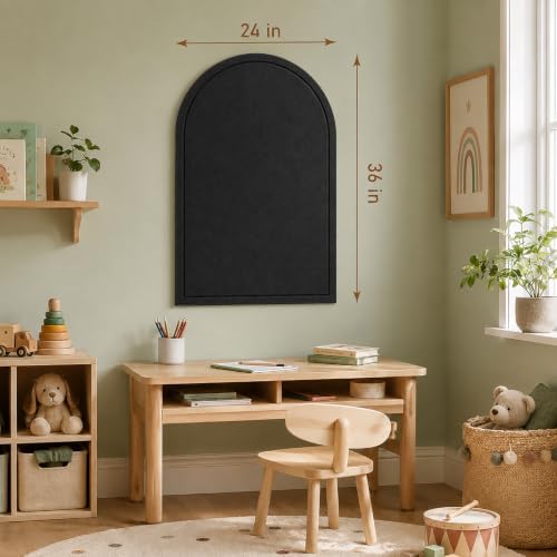 Large Arched Felt Bulletin Board, Sized 36" x 24" - Image 7