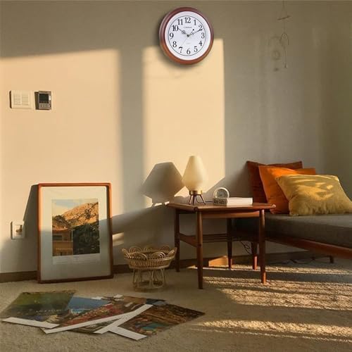 OSTAR 12 Inch Silent Wall Clock Battery Operated - Image 6