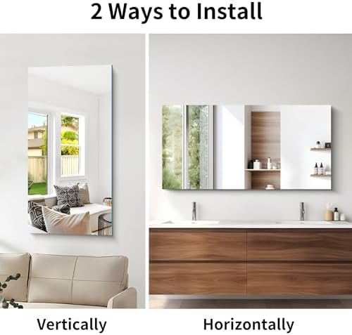 CILIBER Frameless Mirror, 24x48 Mirrors - Image 4